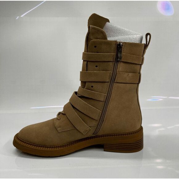 DKNY Women's Ita Buckled Boots - Taupe 10M - Picture 3 of 10